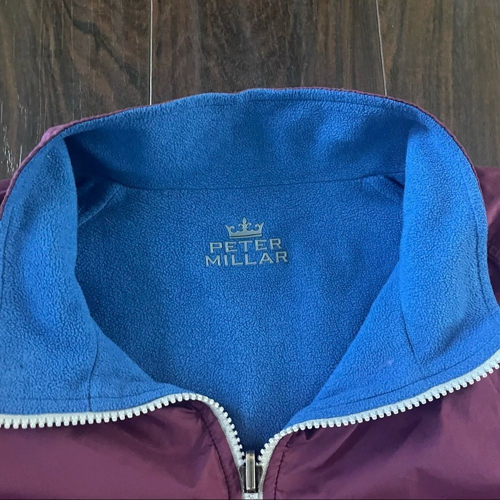 Peter Millar Reversible Jacket Windbreaker Fleece… - image 4